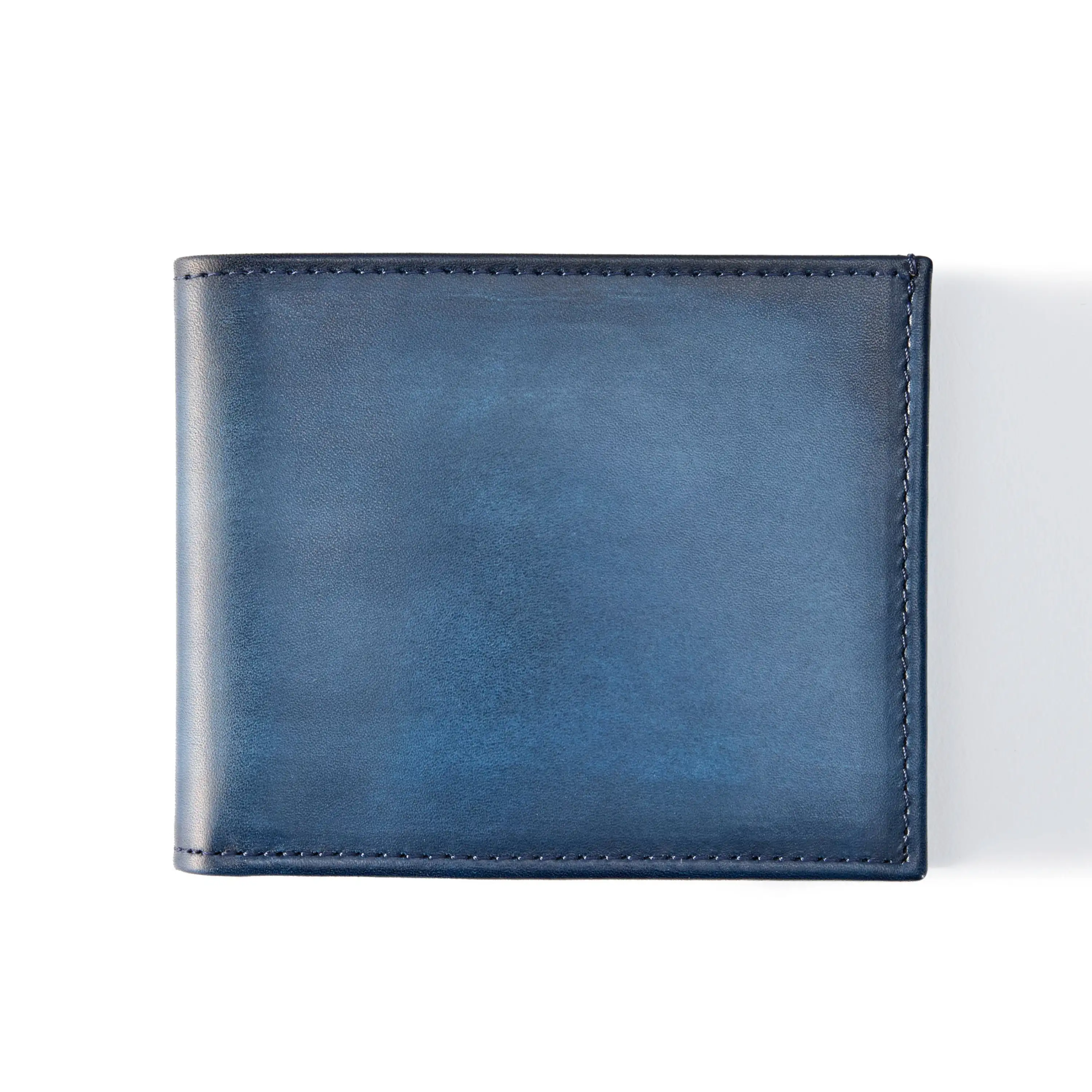 Leder Portemonnaie für Karten Porto Cervo Blau